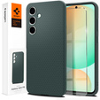 A Spigen tok Samsung Galaxy S24 FE, Liquid Air, zöld + 9H edzett üveghez