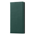 Bőr tok a Samsung Galaxy S23 Plus, ERBORD Grain Leather, zöld