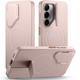 Tok Samsung Galaxy S25+ Plus készülékhez, Suritch Shockproof, MagSafe, rózsaszín