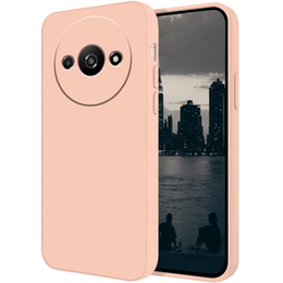 Telefontok a Xiaomi Redmi A3, Silicone Lite, rózsaszín