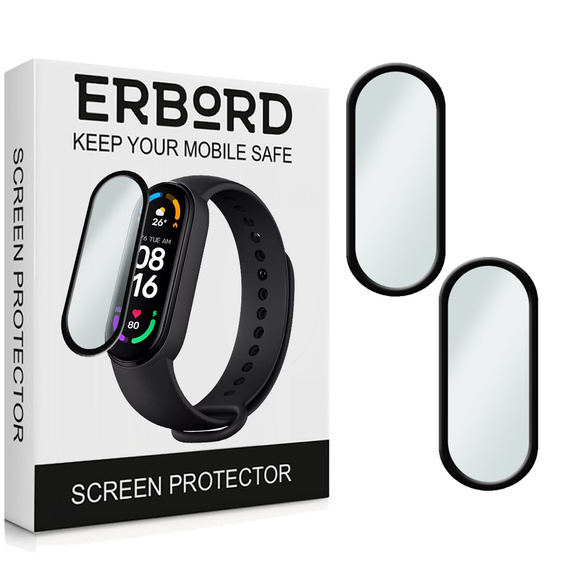 2x ERBORD hibrid üveg a Xiaomi Mi Band 6