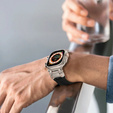 ERBORD ProTech szíj Apple Watch 1/2/3/4/4/5/6/7/8/9/SE/Ultra/Ultra 2 42/44/45/49MM, fekete