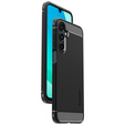 A Spigen tok Samsung Galaxy A16 4G/ 5G, Rugged Armor MagSafe, fekete + edzett üveg 9H