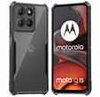 Telefontok a Motorola Moto G15 / Motorola Moto G15 Power, AntiDrop Hybrid, fekete
