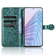 Flap tok Xiaomi Redmi Note 14 4G, Wallet Rhombus, zöld