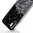 Telefontok a Samsung Galaxy Note 10 Plus, Glittery, fekete