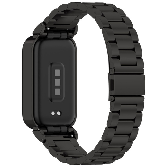 Acél karkötő a Xiaomi Smart Band 8 Pro, Fekete