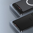Kameravédő tok Sony Xperia 1 VI, CamShield MagSafe, fekete
