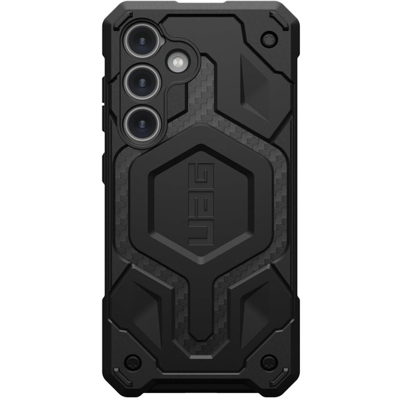 Urban Armor Gear Telefontok a Galaxy S24, Monarch Pro MagSafe, fekete