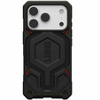 Urban Armor Gear tok iPhone 17 Pro Max, Monarch Pro Kevlar MagSafe, Kevlar Fekete