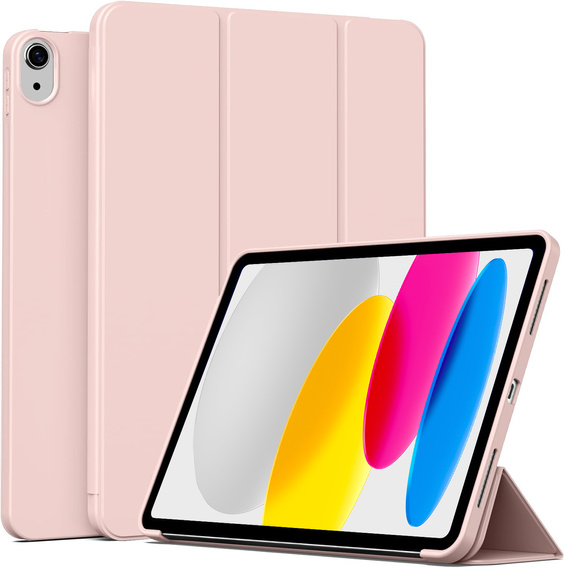 Tok iPad 10.9" 2022 (10 gen.), Smartcase, rózsaszín