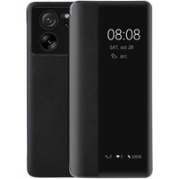 Tok Xiaomi 13T / 13T Pro, oldalsó nézetű fedéllel, fekete