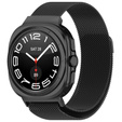 Milánói karkötő szíj a Samsung Galaxy Watch Ultra 47mm (2025 / 2024), Fekete