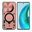 Páncélozott tok Honor Magic 6 Lite 5G, CamShield Slide, rózsaszín rose gold