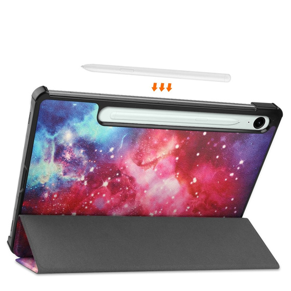 Tok Samsung Galaxy Tab S10 Lite / S10 FE / S9 FE, pánttal, galaxy