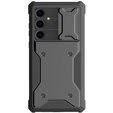 Tok Samsung Galaxy A55, ERBORD Rugged Case, fekete (két keret)