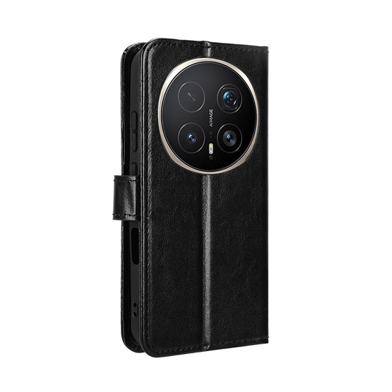 Crazy Horse Wallet flip tok Honor Magic 8 Pro készülékhez