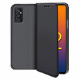 Pattintható tok a Samsung Galaxy M52 5G, Wallet Smart Magnet, kék