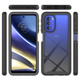 Tok Motorola Moto G51 5G készülékhez, Shockproof, fóliával, kék