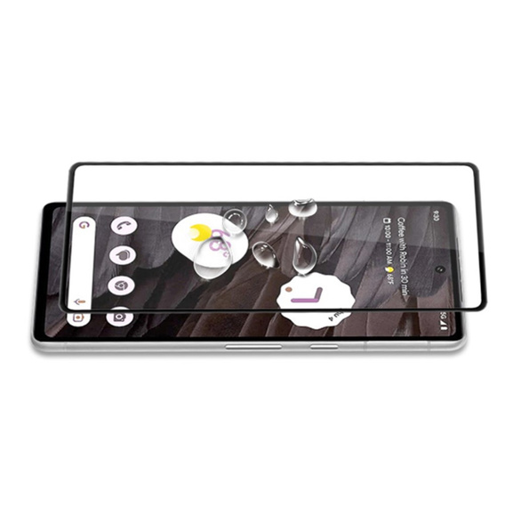 Mocolo Full Glue edzett üveg a következőkhöz Google Pixel 8A, fekete keret