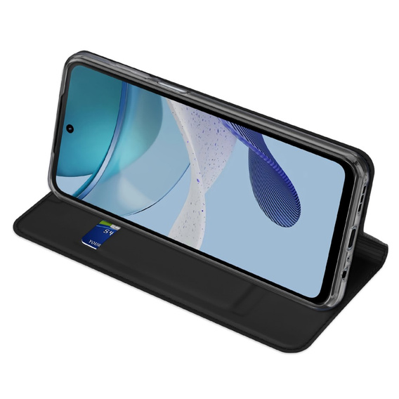 Dux Ducis Telefontok a Motorola Moto G53, Skinpro, fekete