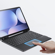 Billentyűzet tok Samsung Galaxy Tab S8 Ultra / S9 Ultra / S10 Ultra, Dux Ducis DK Series, fekete