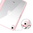 Tok iPad 10.9 2022 10 Gen, Smartcase Hybrid, tolltartó résszel, rózsaszín