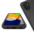 Tok Samsung Galaxy A03 készülékhez, Shockproof, fóliával, fekete