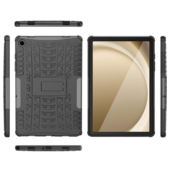 Telefontok a Samsung Galaxy Tab A9+, Tire Armor, fekete