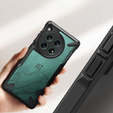 Ringke Fusion X átlátszó / fekete tok OnePlus 12 5G készülékekhez
