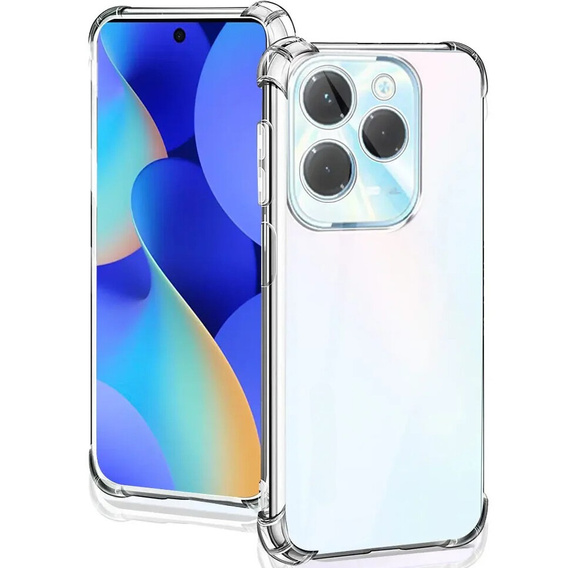 Telefontok a Infinix Hot 40i, Dropproof, átlátszó