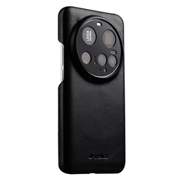 MELKCO tok Xiaomi 15 Ultra, bőr, fekete