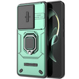 Telefontok a Xiaomi 13T / 13T Pro, KickStand Camera Lens, zöld