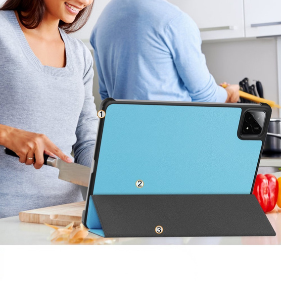 Tok Xiaomi Pad 7 / 7 Pro, Smartcase, kék