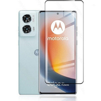 3D edzett üveg Motorola Edge 50 Fusion 5G készülékhez, fekete keret