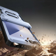 Tongate MECH tok MagSafe-val Samsung Galaxy Z Flip7 FE / Z Flip6, kék