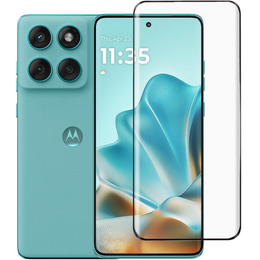 3D edzett üveg Motorola Edge 60 / 60 Fusion készülékhez, fekete keret