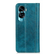 Telefontok a Honor 90 Lite 5G, Wallet Litchi Leather, zöld