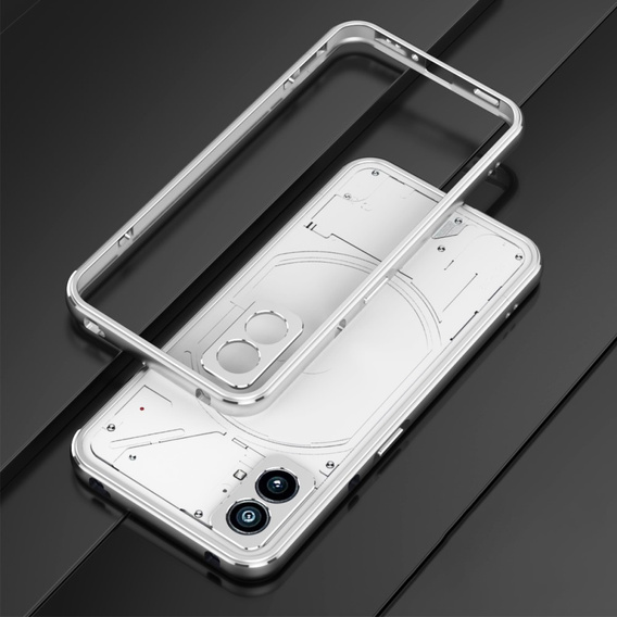 Tok Nothing Phone (2), Armor Bumper, ezüst