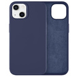 Telefontok a iPhone 14 Plus, Silicone Lite, sötétkék