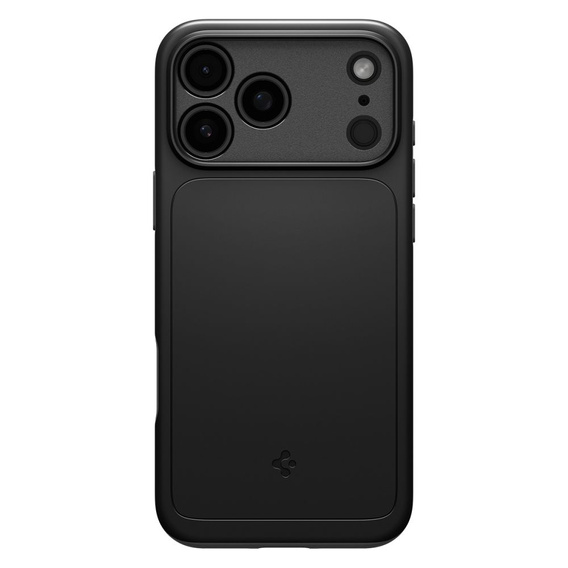 Spigen tok iPhone 17 Pro készülékhez, Thin Fit MagSafe, Fekete