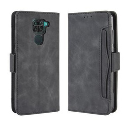 Pattintható tok a Xiaomi Redmi Note 9, Card Slot, fekete