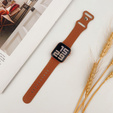 Szilikon szíj az Apple Watch 1/2/3/4/4/5/6/7/8/9/10/SE 38/40/41/42mm-es órájához.