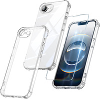 Tok a iPhone 16E, Erbord Dropproof, átlátszó + Glass