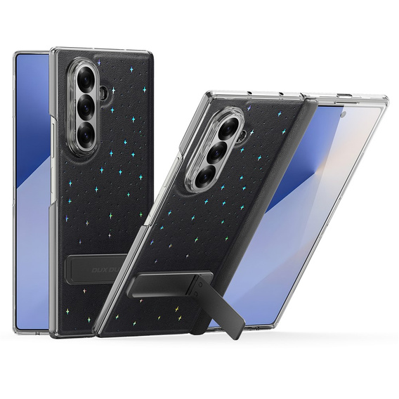 Dux Ducis Stex tok állvánnyal és edzett üveggel a Samsung Galaxy Z Fold7 5G készülékhez
