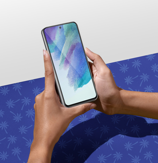 Diamond Palm edzett üveg a Samsung Galaxy S21 FE készülékhez