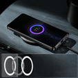 Kameravédő tok Sony Xperia 1 VI, CamShield MagSafe, fekete