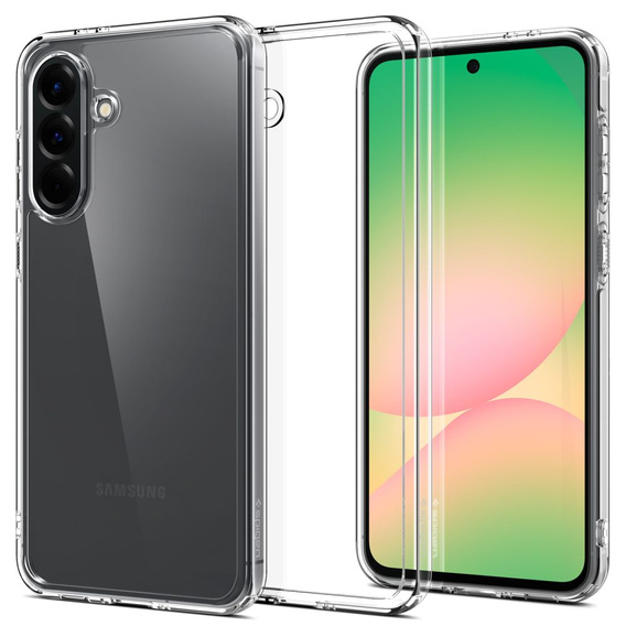 A Spigen tok Samsung Galaxy A56 5G, Ultra Hybrid, átlátszó + 9H edzett üveg
