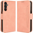 Pattintható tok a Samsung Galaxy A25 5G, Card Slot, rózsaszín