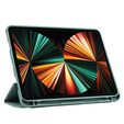 Tok iPad Pro 11 2021/2022, Smartcase tolltartóval, zöld